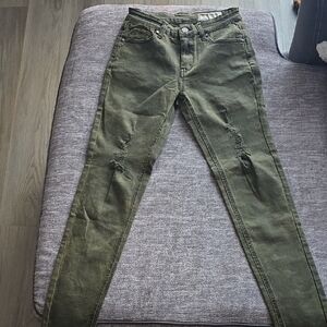 Wishlist Olive Skinny Women's Jeans